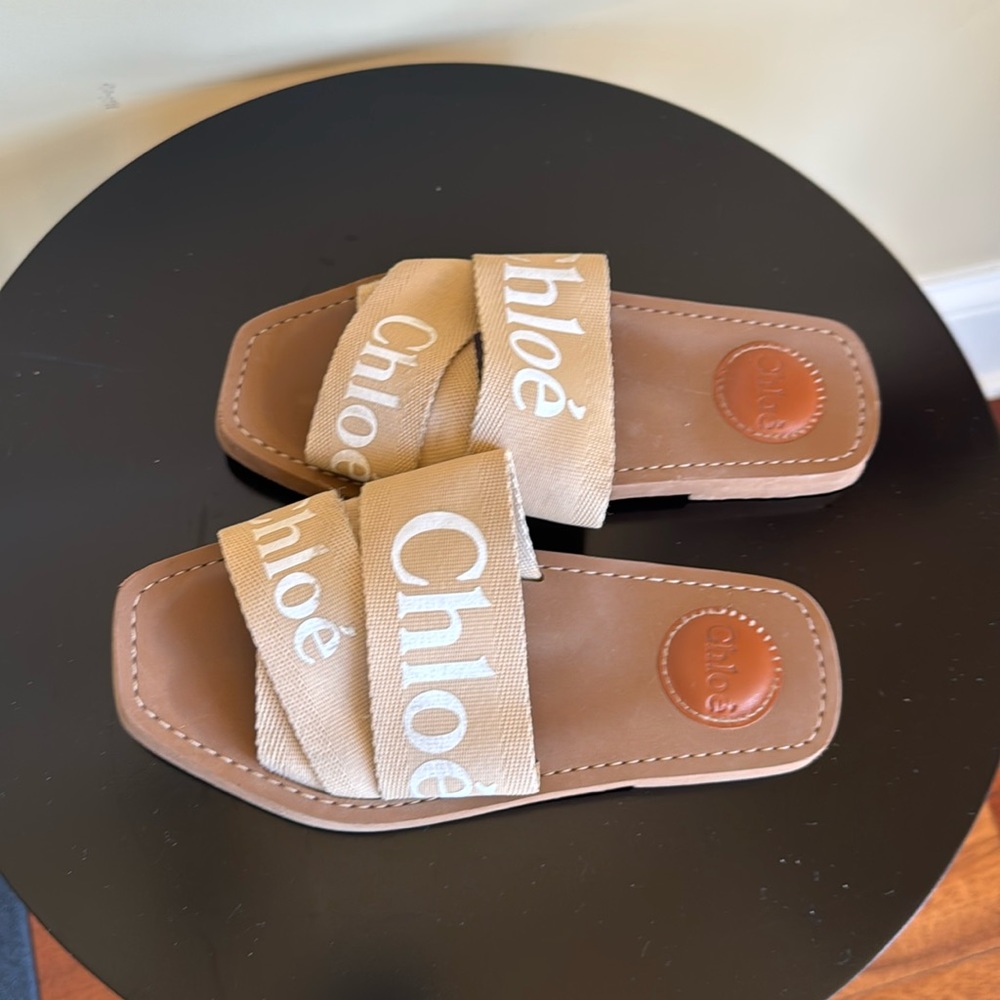 Chloe nude sandals